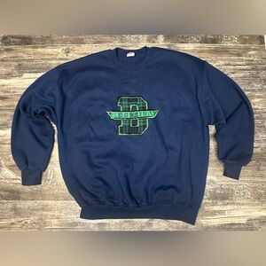 Vintage 90s - Dublin - Crewneck Sweatshirt - XXL - USA Made Jerzees  - 50/50